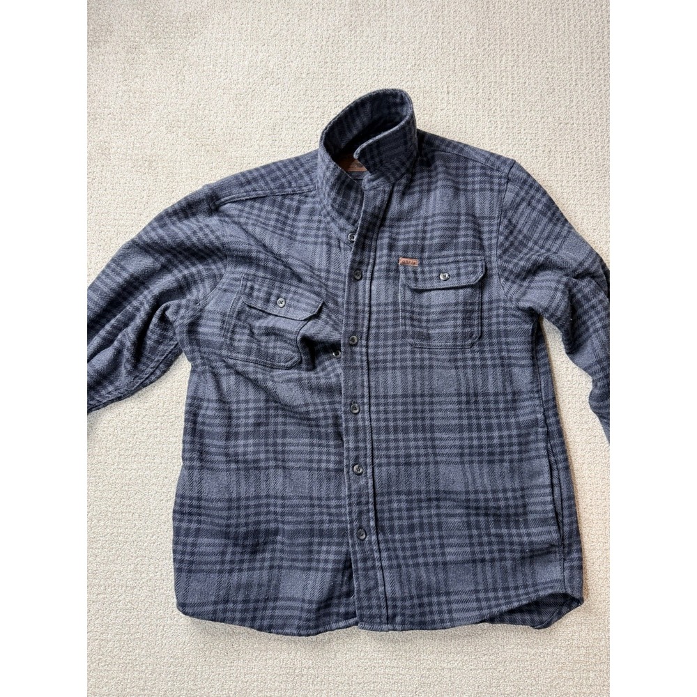 Orvis Classic‎ Collection Plaid Flannel Shirt Jacket Men's Medium Button Front